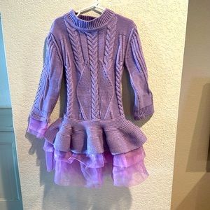 Girls sweater dress